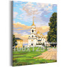 Успенский собор Владимир Россия Достопримечательности Религия Пейзаж с храмом Города и страны 100х125 Раскраска картина по номер
