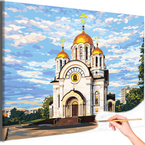 Храм Георгия Победоносца Самара Россия достопримечательности