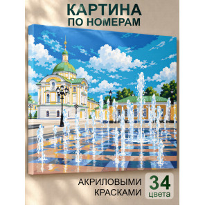  Церковь в Твери Города Раскраска картина по номерам на холсте AAAA-NK1802