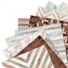 Elements Wood Набор односторонней бумаги для скрапбукинга, кардмейкинга Docrafts