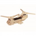 Боинг СН-47 Чинук (на солнечной энергии) 3D Пазлы Деревянные Robotime