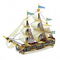 Шведский корабль 3D Пазлы Деревянные Robotime