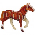 Лошадь 3D Пазлы Деревянные Robotime