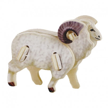 Овца 3D Пазлы Деревянные Robotime