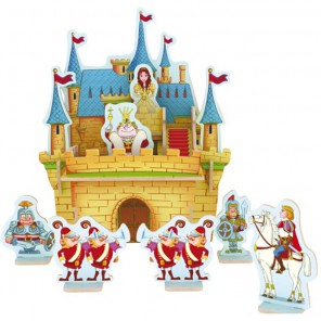 Дворец принцессы 3D Пазлы Деревянные Robotime