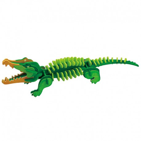 Крокодил 3D Пазлы Деревянные Robotime