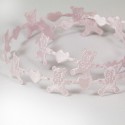 Светло-розовые мишки Лента декоративная для скрапбукинга, кардмейкинга