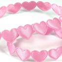 Розовые сердечки Лента декоративная для скрапбукинга, кардмейкинга