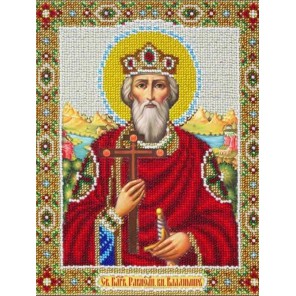 Святой Владимир Набор для частичной вышивки бисером Паутинка