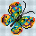 Бабочка Алмазная мозаика на магнитной основе Iteso