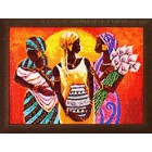 Готовая работа Африканские женщины Алмазная вышивка мозаика Гранни