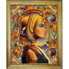 Готовая работа Царица Египта Алмазная вышивка мозаика Гранни