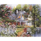 Викторианский сад 21676 Раскраска по номерам акриловыми красками Plaid