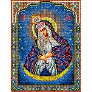 Остробрамская Богородица Набор для частичной вышивки бисером Вышиваем бисером