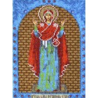 Богородица Нерушимая стена Набор для частичной вышивки бисером Вышиваем бисером
