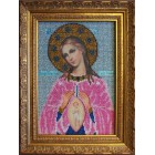 Богородица Помощница в родах Набор для частичной вышивки бисером Вышиваем бисером