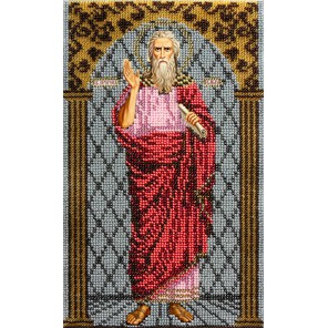 Святой Илья Пророк Набор для частичной вышивки бисером Вышиваем бисером