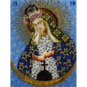 Богородица Остробрамская Набор для вышивки бисером Вышиваем бисером
