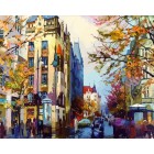 Осенняя Европа Раскраска картина по номерам акриловыми красками на холсте Color Kit