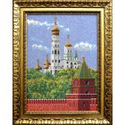 Московский Кремль Набор для частичной вышивки бисером Вышиваем бисером