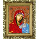Казанская Богородица Набор с рамкой для вышивки бисером Вышиваем бисером