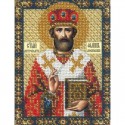 Святой Филипп Набор для частичной вышивки бисером Русская искусница