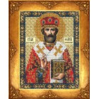 Святой Филипп Набор для частичной вышивки бисером Русская искусница