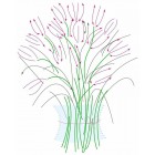 Схема Тюльпаны Набор для вышивки картины лентами