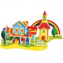 Радужный дом (мини серия) 3D Пазлы Zilipoo
