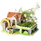 Радужный дом 3D Пазлы Zilipoo