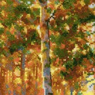 Лось в зимнем лесу по мотивам картины В.Л. Муравьева Набор для вышивания Риолис