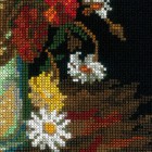 Ваза с маками, васильками и хризантемами по мотивам картины В. Ван Гога Набор для вышивания Риолис