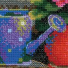 Подоконник с цветами Набор для вышивания Риолис