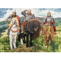 Три Богатыря Виктора Васнецова Набор для вышивания Золотое Руно