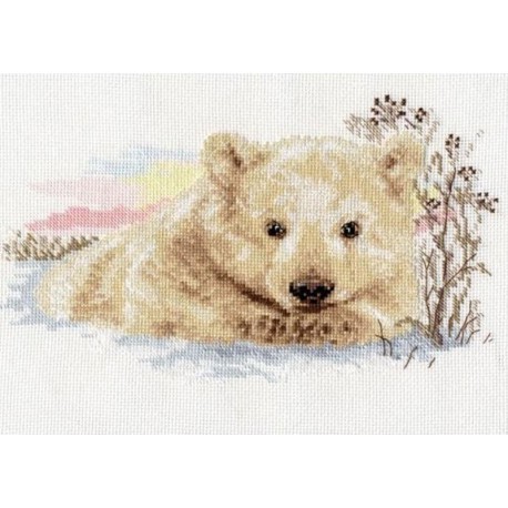 Северный медвежонок Набор для вышивания Алиса