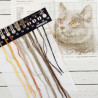Состав набора Британский кот Набор для вышивания Алиса