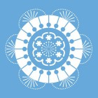 Розетка Трафарет 33х33 см Marabu