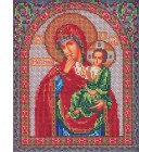 Богородица Отрада и Утешение Набор для вышивки бисером Кроше