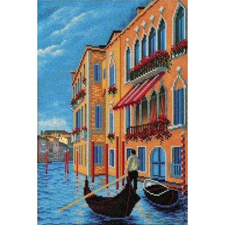 Гранд Канал. Венеция Набор для вышивки бисером Кроше