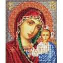 Казанская Богородица Набор для вышивки бисером Кроше