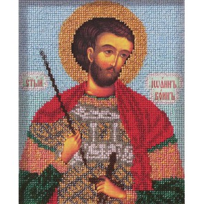 Святой Иоанн Воин Набор для вышивки бисером Кроше