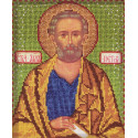 Святой Апостол Петр Набор для вышивки бисером Кроше