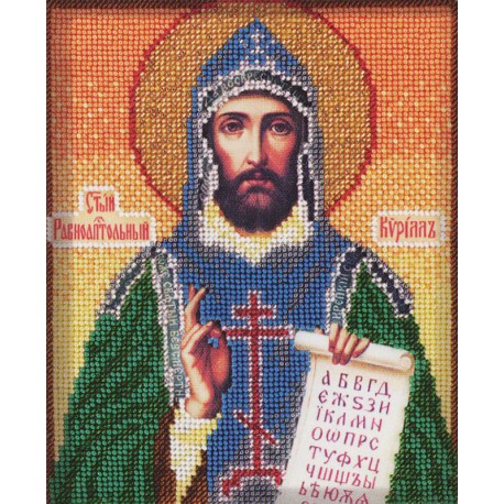 Святой Кирилл Набор для вышивки бисером Кроше