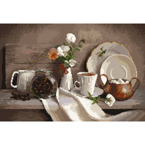 Кофейный аромат Ткань с рисунком Матренин посад