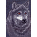 Волк Ткань с рисунком Матренин посад