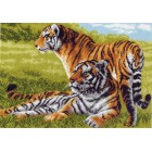 Бенгальские тигры Ткань с рисунком Матренин посад
