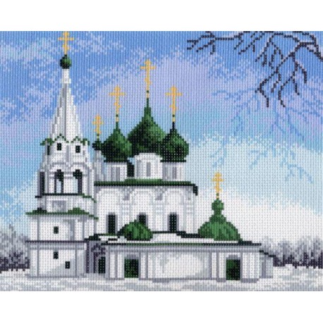 Церковь Спаса-на-Городу Ткань с рисунком Матренин посад