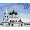 Церковь Спаса-на-Городу Канва с рисунком для вышивки Матренин посад