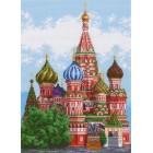 Храм Василия Блаженного Ткань с рисунком Матренин посад