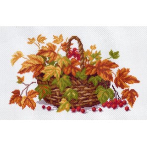 Осенние листья Ткань с рисунком Матренин посад
